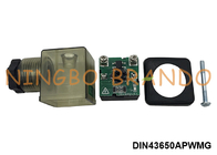 DIN43650A Máy kết nối dây chuyền van điện tiết kiệm điện 12VDC 24VDC 2P+E IP65