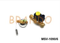 Đồng thau van khí màu tự nhiên bằng đồng thau Cấu trúc màng ngăn G3 / 4 &amp;#39;&amp;#39; SAE MSV-1090/6