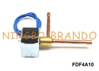 FDF4A10 Máy hút ẩm làm lạnh Van điện từ 1/4 &amp;#39;&amp;#39; 6,35mm OD AC220V thường đóng