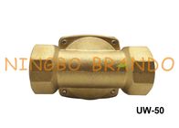 2 &quot;2W500-50 UW-50 Loại màng điện từ bằng đồng NBR Uni-D Van điện từ bằng đồng thường đóng AC110V DC24V