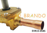 032L1228 Danfoss Loại EVR15 5/8 &quot;Solave ​​Vave cho hệ thống lạnh và điều hòa không khí Thân bằng đồng không có cuộn dây