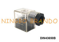 DIN 43650 Loại B DIN43650B MPM Đầu nối cuộn dây điện từ AC / DC