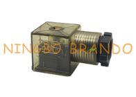 Đầu nối cuộn dây điện từ 18mm MPM Brown Nylon DIN43650A cho các thiết bị điện khí nén