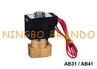 AB31 AB41 CKD Van điện từ đồng thau loại 2 chiều NC 1/8 '' 1/4 '' 3/8 '' 1/2 ''