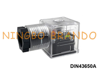DIN43650A Đầu nối cuộn dây van điện từ trong suốt DIN 43650 Dạng A