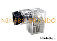 Đầu nối cuộn dây van điện từ DIN43650C với đèn LED DIN 43650 Dạng C