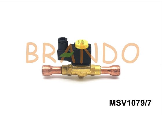Diaphragm Pilot Operated Refrigeration Solenoid Valve With 220 V AC 24 V DC Coil