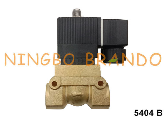 5404 B 12.0 40 bar Van điện từ bằng đồng thau cho máy nén khí 1/2''