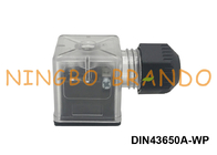 DIN43650A Đầu nối cuộn dây van điện từ chống nước IP67 2P+E 3P+E