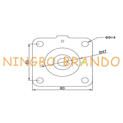 Bộ màng K2500 K2501 K2502 cho van xung Goyen CA25T CA25DD