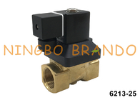 6213 A 25.0 1 'Brass Solenoid Valve For Water Không khí khí lỏng 24V 110V 230V
