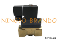 6213 A 25.0 1 'Brass Solenoid Valve For Water Không khí khí lỏng 24V 110V 230V