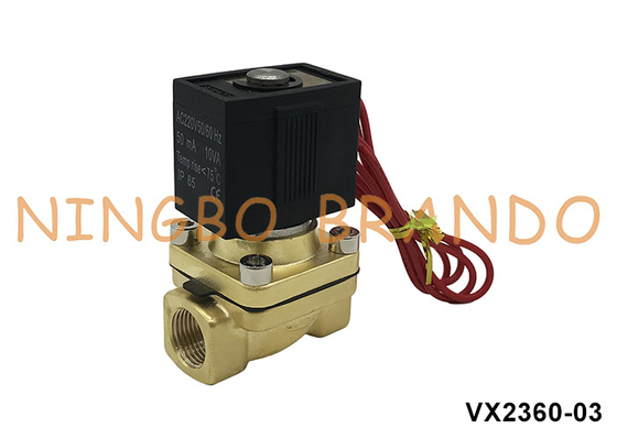 VX2360-03 3/8' 'SMC loại đồng van điện cực cho nước không khí 220V 110V 24V