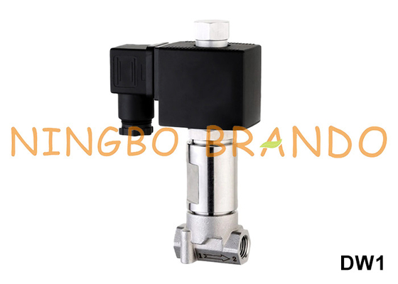 -196°C nhiệt độ rất thấp Cryogenic Solenoid Valve cho nitơ lỏng 1/8' 1/4'