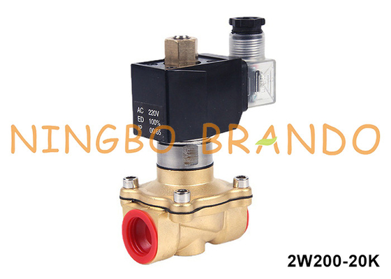 3/4'' 2 Way bình thường mở đồng Solenoid van cho nước Không khí khí Lỏng 24V 220V