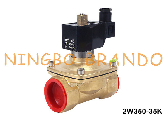1-1/4' 2 cách bình thường mở đồng nước van điện tử 220V 110V 24V 12V