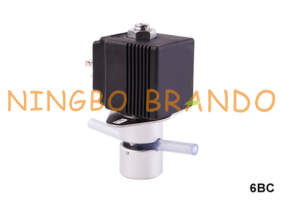2 Way NC bình thường đóng ống ép Solenoid pinch van 220V 110V 24V 12V