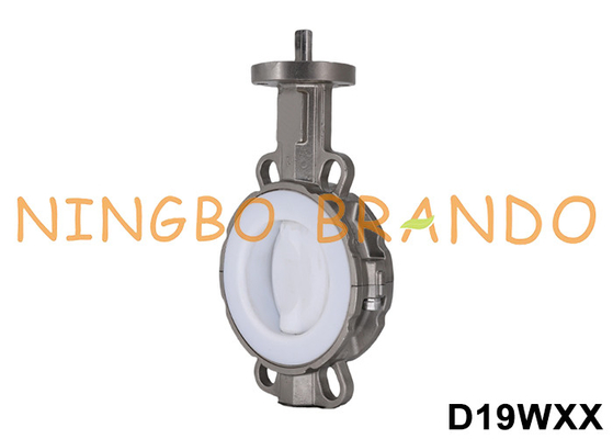PTFE Linered Headless Wafer Type Butterfly Valve DN40 đến DN700