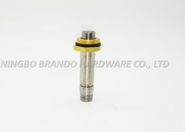 Không có rãnh 430FR lõi di chuyển / vật liệu hỗn hợp Solenoid gốc với Brass Lầu năm góc ghế
