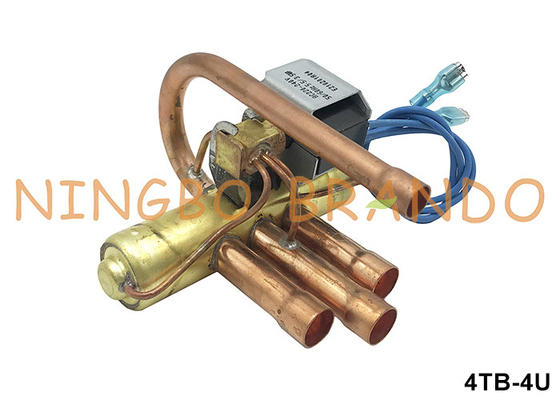 Làm lạnh 4 Way Reversing Valve cho máy bơm nhiệt điều hòa không khí 220V 110V 24V