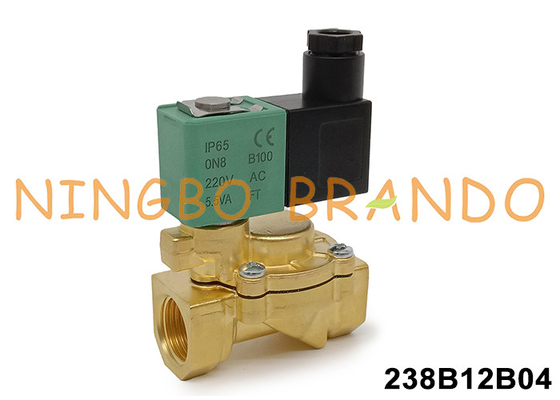 ASCO Type SCE238D002 1/2' Brass Solenoid Valve 24V 110V 220V DC