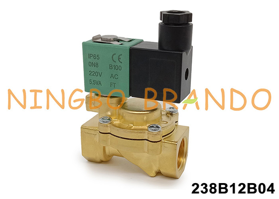 ASCO Type SCE238D002 1/2' Brass Solenoid Valve 24V 110V 220V DC