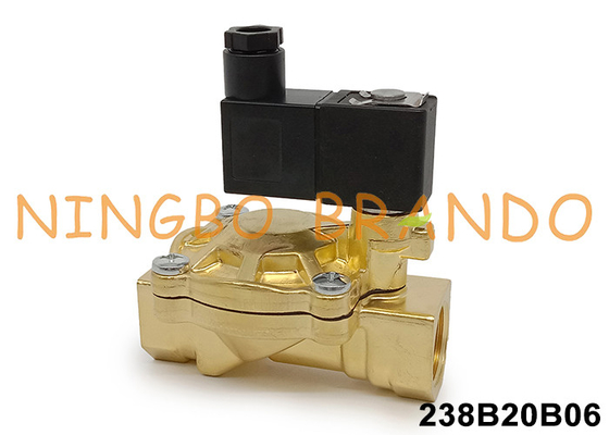 ASCO Type 238 Series 3/4 'Solenoid Valve với thân đồng 24V 110V 220V