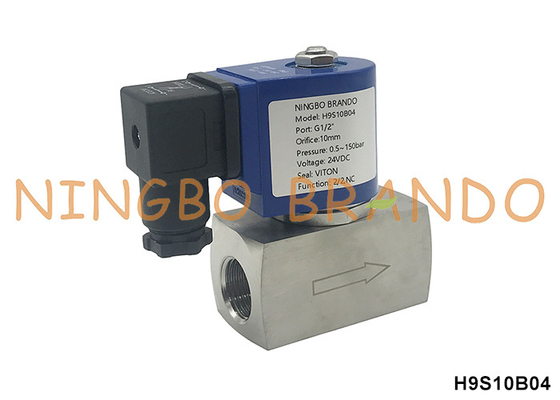 150 bar 1/2' cao áp lực van điện tử cho nước khí 24V 110V 220V