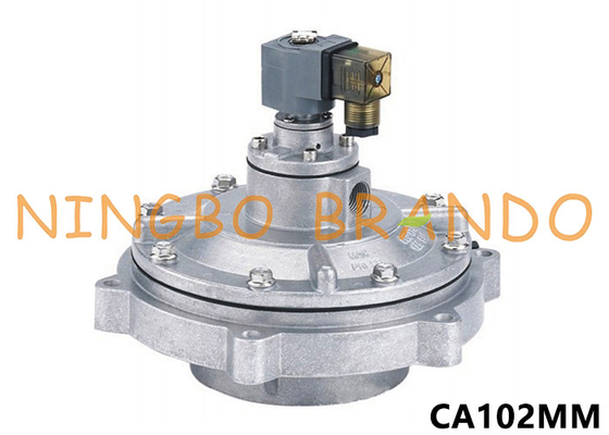 CA102MM 4'' Full Immersion Pulse Jet Valve For Bag Filter 24V DC 220V AC