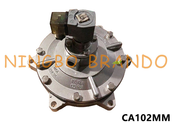 CA102MM 4'' Full Immersion Pulse Jet Valve For Bag Filter 24V DC 220V AC