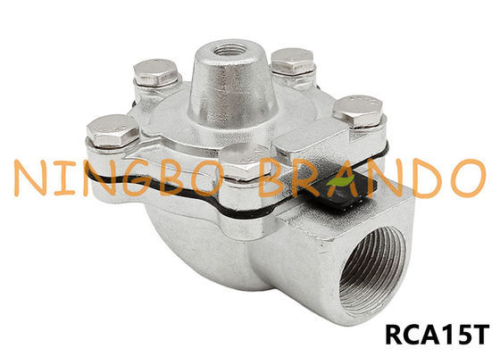 1/2 '' RCA15T Ventil điều khiển từ xa góc phải cho bộ lọc túi thu bụi