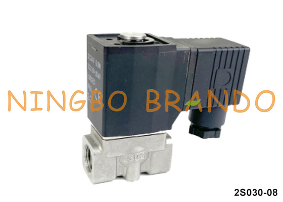 2S030-08 Airtac loại van điện tử thép không gỉ 24V 110V 220V 1/4'
