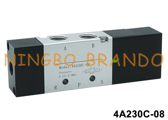 4A230C-08 Airtac Type 1/4' Air Pilot Valve 5 Port 3 vị trí