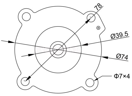 VP25 Bộ sửa chữa mạc cho 1' HUANENG MD125 van xung