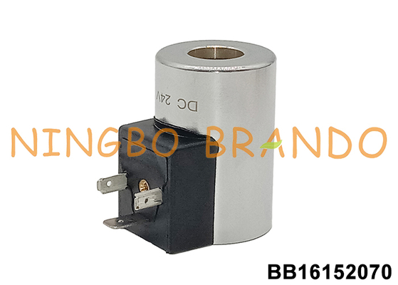 Cuộn dây van điện từ thủy lực 16mm lỗ, cao 52mm, 33W 12V 24V