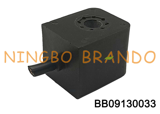 Cuộn dây van điện từ khí nén loại CNOMO có dây cáp, lỗ 9mm, 13VA 10W