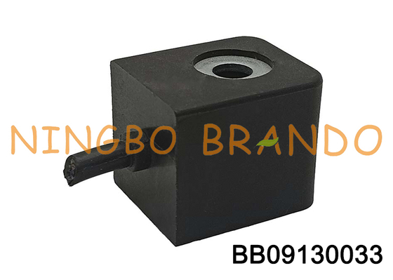 Cuộn dây van điện từ khí nén loại CNOMO có dây cáp, lỗ 9mm, 13VA 10W