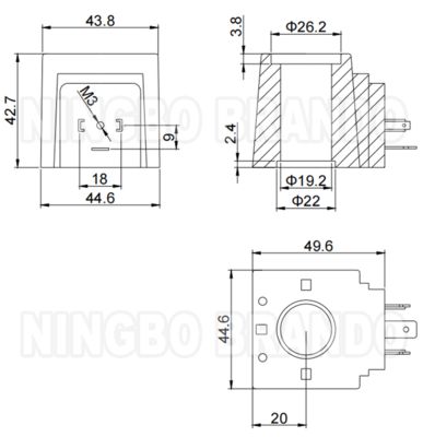 Parker loại 693715 697228 697229 Ventil điện lực thủy lực cuộn 110VAC 220VAC