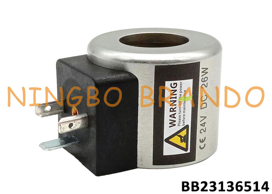 24VDC 26W Vòng cuộn van điện tử thủy lực cho máy đào Foton Lovol FR60
