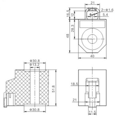 XKBL-00004 Cuộn thủy lực cho Máy xúc Doosan Infracore 300715-00038 12V 24V