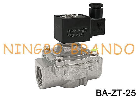 Van xung bụi thẳng 1'' van xung khí nén 24VDC 110VAC 220VAC