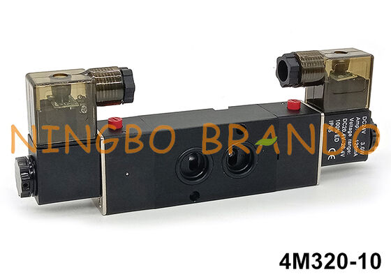 4M320-10 3/8' Airtac Type Namur Pneumatic Valve 5/2 Way