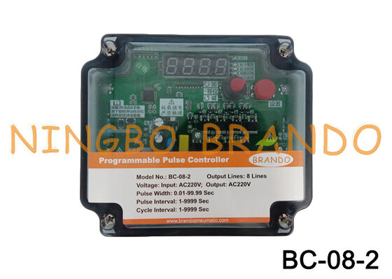220VAC Trong 220VAC ra 8 dòng Pulse Valve Timer Controller cho máy thu bụi