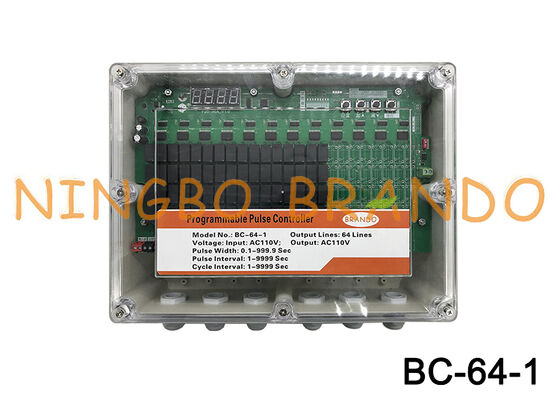 110VAC đầu vào 110VAC đầu ra 64 dòng Pulse Valve Controller cho máy thu bụi