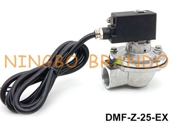 BFEC 1'' DMF-Z-25 Right Angle Pulse Jet Valve với Exproof Coil 24V 220V