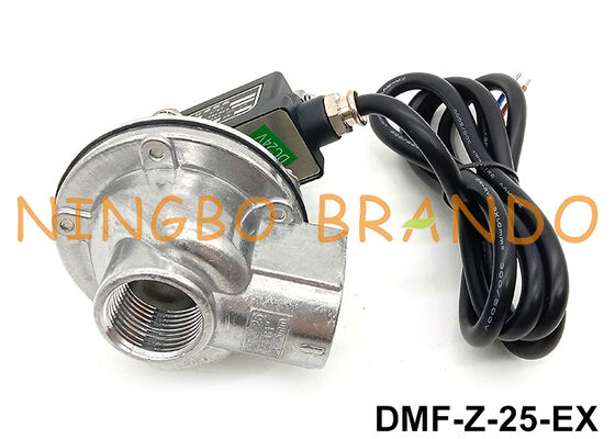 BFEC 1'' DMF-Z-25 Right Angle Pulse Jet Valve với Exproof Coil 24V 220V