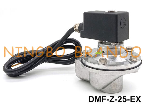 BFEC 1'' DMF-Z-25 Right Angle Pulse Jet Valve với Exproof Coil 24V 220V
