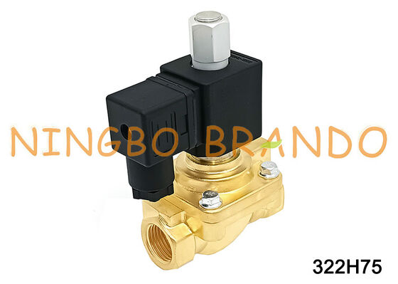 Parker Loại 322H75 1/2 '' Van điện từ thường mở 40 bar 24V 110V 220V