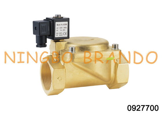 0927700 1.6Mpa bình thường đóng 2 Way đồng điện 2 Inch DN50 van điện tử nước