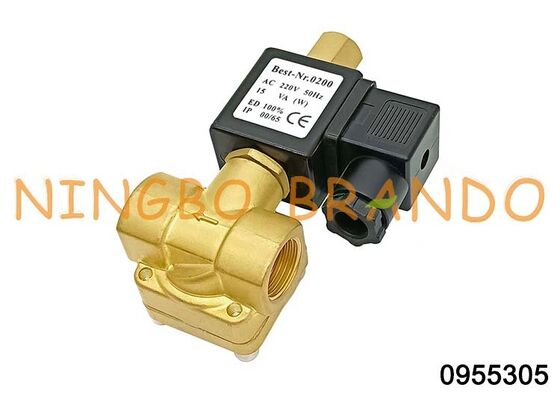 0955305 1/2' bình thường mở Brass Solenoid Valve 220V 110V 24V